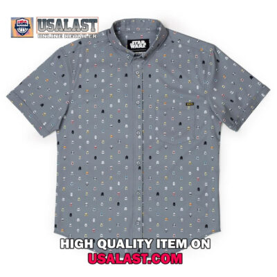 HOT Star Wars Lil Troopers Short Sleeve Hawaiian Shirt