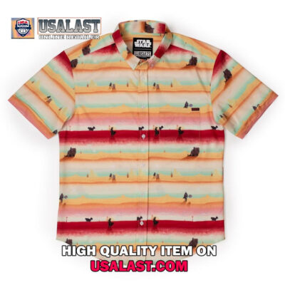 HOT Star Wars Mandalorian Layers Short Sleeve Hawaiian Shirt