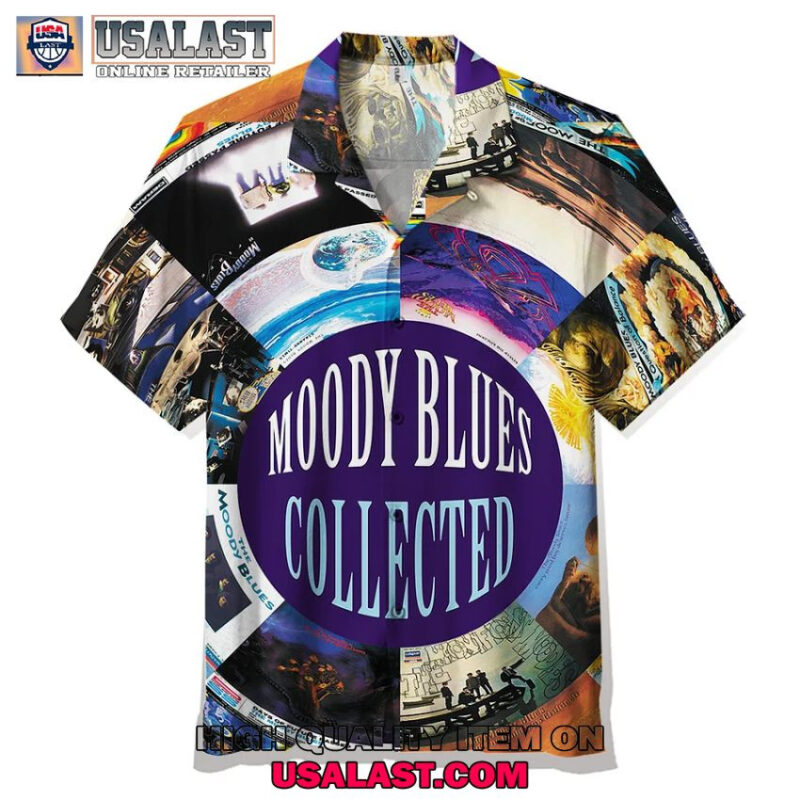 HOT The Moody Blues Collected Album Hawaiian Shirt