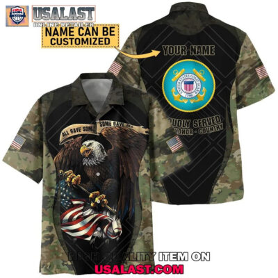 HOT U.S. Coast Guard All Gave Some Some Gave All Custom Hawaiian Shirt