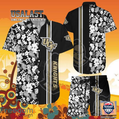 HOT UCF Knights Hawaiian Beach Shirt And Short