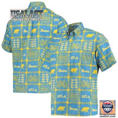 HOT UCLA Bruins Spooner Blue Classic Hawaiian Shirt