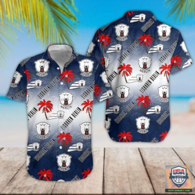 Eisbaren Berlin Short Sleeve Hawaiian Shirt