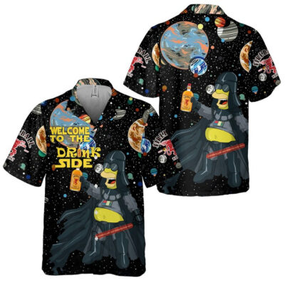 Fireball Welcome To The Drink Side Hawaiian Shirt