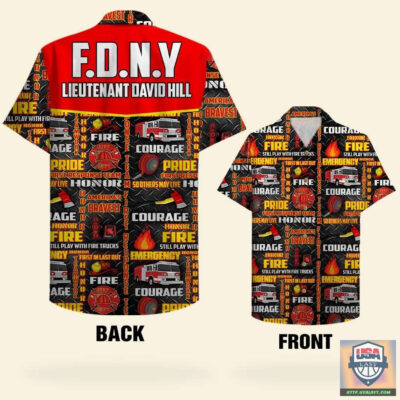 Firefighter Still Play With Fire Trucks Custom Hawaiian Shirt