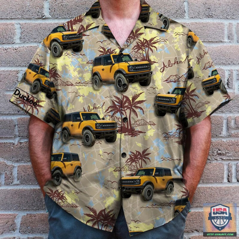 Ford Bronco Aloha Hawaiian Shirt