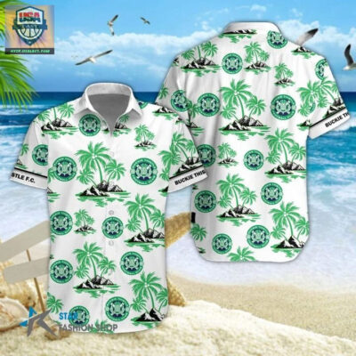Highland League Buckie Thistle F.C Hawaiian Shirt