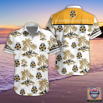 Cambridge United F.C Aloha Hawaiian Shirt Beach Short