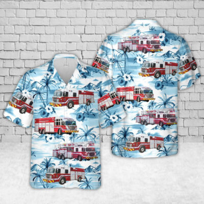 Canada Vancouver Fire And Rescue Services Hawaiian Shirt And Shorts – Kfacebook Customer