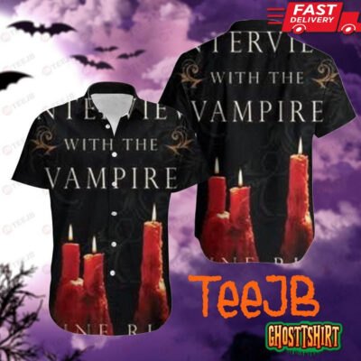 Candels Interview With The Vampire The Vampire Chronicles Halloween Hawaiian Shirt